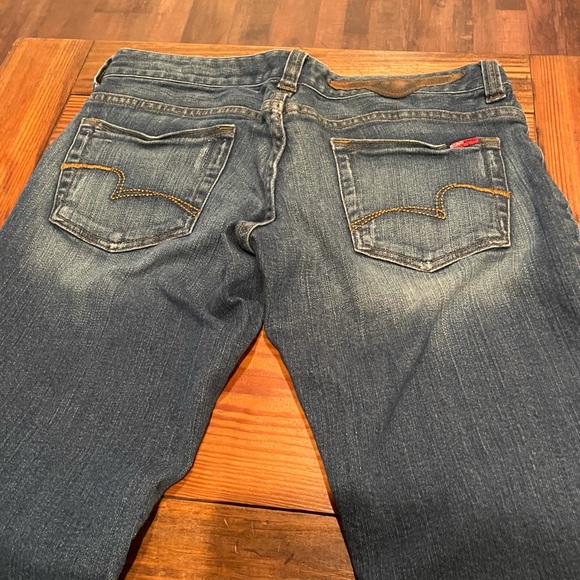 BCBG low waisted wide leg jeans 4 - Picture 3 of 8